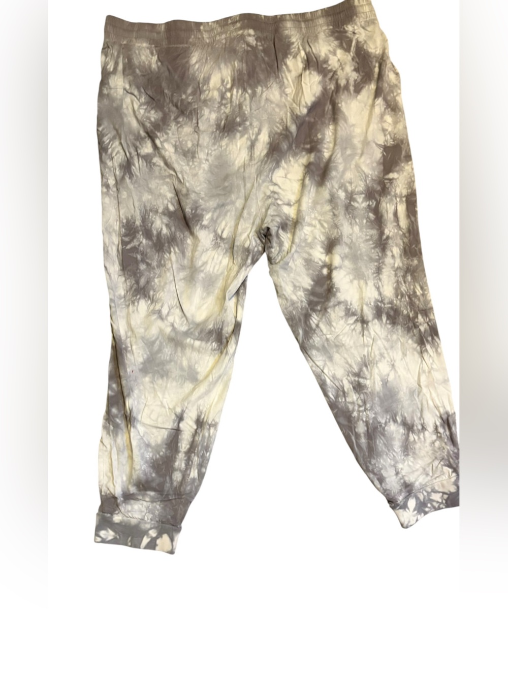 Torrid Tie Dye Jogger Pants 2X Gray Relaxed Fit Mid Rise Lounge Athleisure - Picture 6 of 6